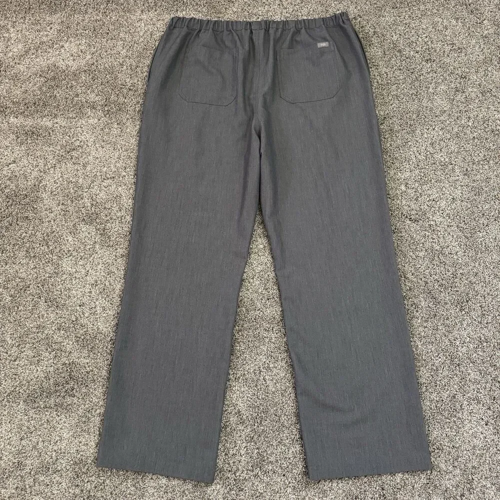 FIGS Pisco Basic Scrub Pants Graphite Gray FM4500 Size XXL 2XL